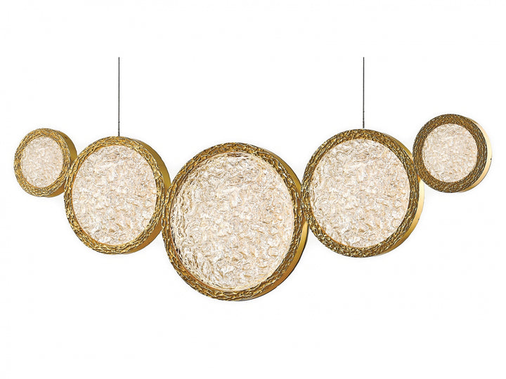 Bottega 5-Ring LED Chandelier by Avenue Lighting - view 5