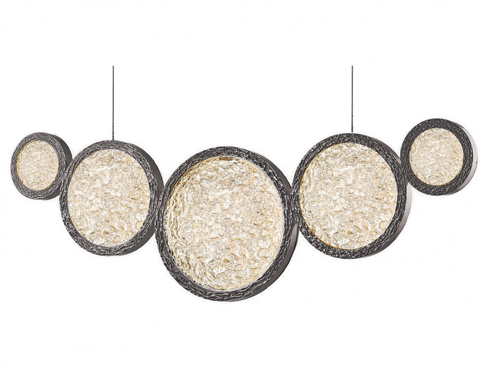Bottega 5-Ring LED Chandelier by Avenue Lighting - view 10