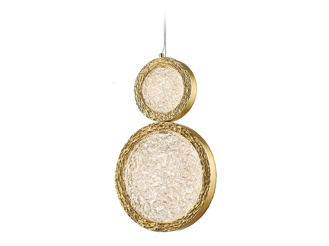Bottega 2-Ring LED Chandelier by Avenue Lighting - view 6