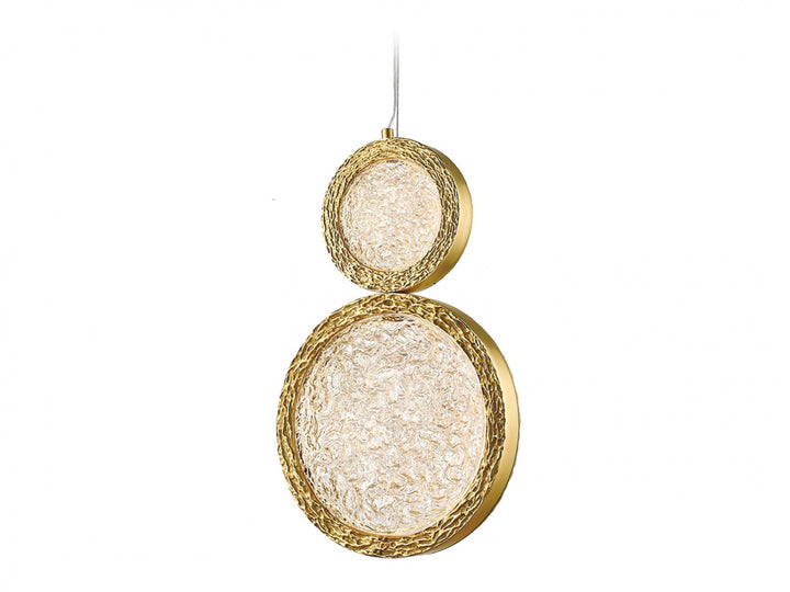 Bottega 2-Ring LED Chandelier by Avenue Lighting - view 6