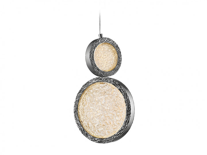 Bottega 2-Ring LED Chandelier by Avenue Lighting - view 11