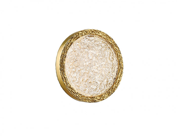 Bottega LED Wall Sconce in Polished Brass by Avenue Lighting