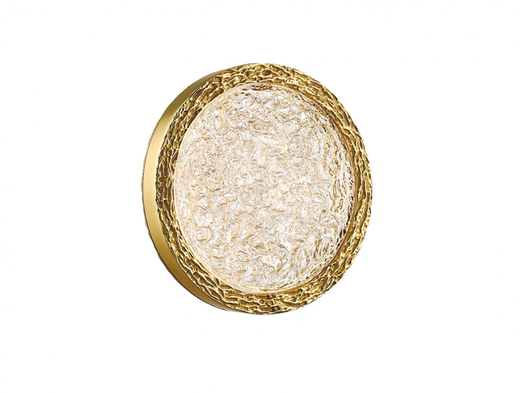 Bottega LED Wall Sconce in Polished Brass by Avenue Lighting