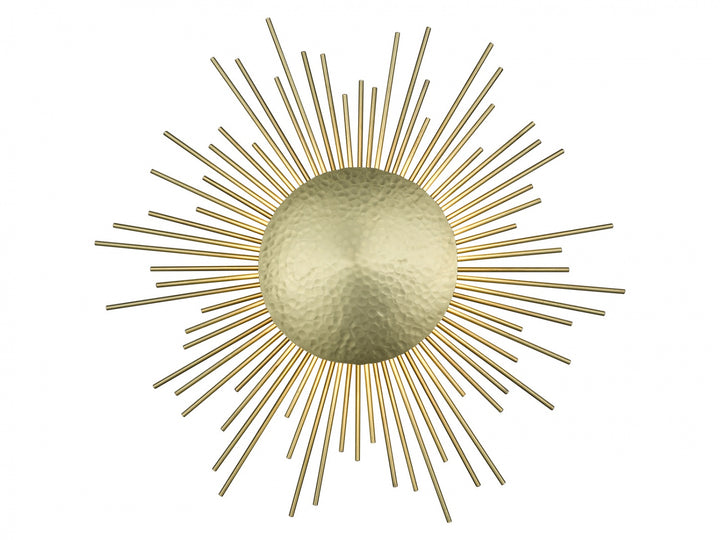 Marquee LED Wall Sconce in Hammered Brushed Brass by Avenue Lighting
