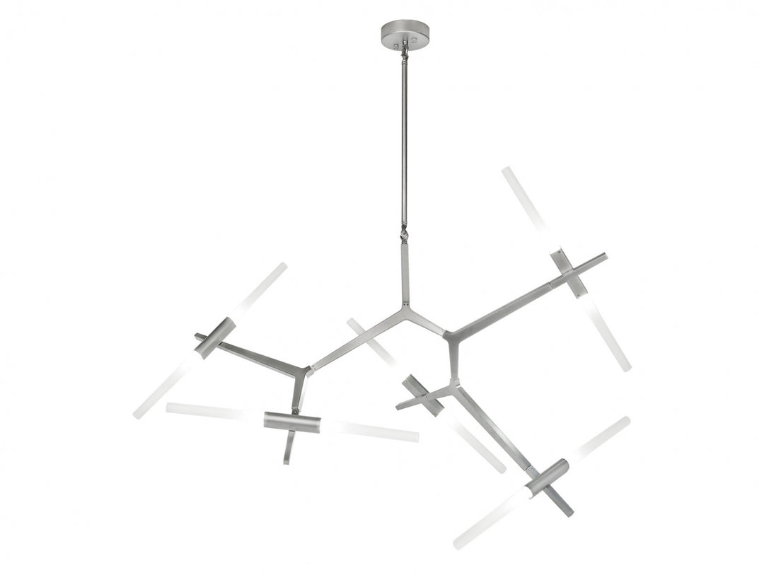 San Vicente Geometric Chandelier in Chrome by Avenue Lighting