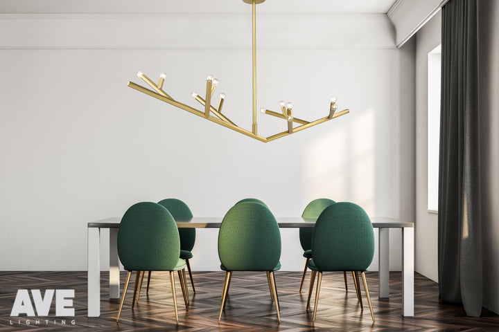 The Oaks Branch Chandelier by Avenue Lighting - view 13