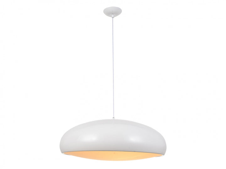 Doheny Dome Pendant in White by Avenue Lighting