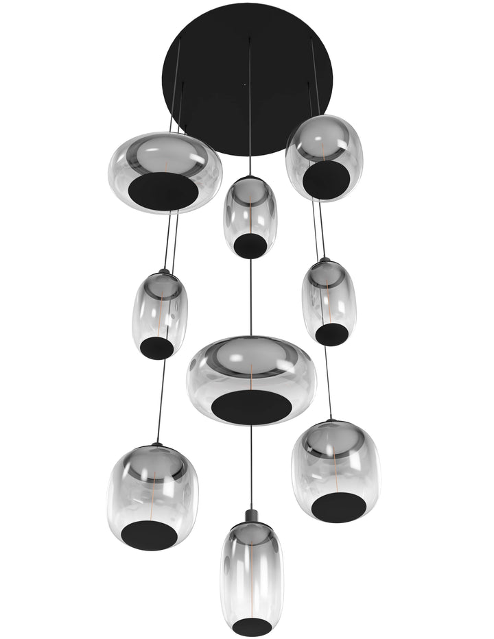 Monaco LED Chandelier by Avenue Lighting - view 9