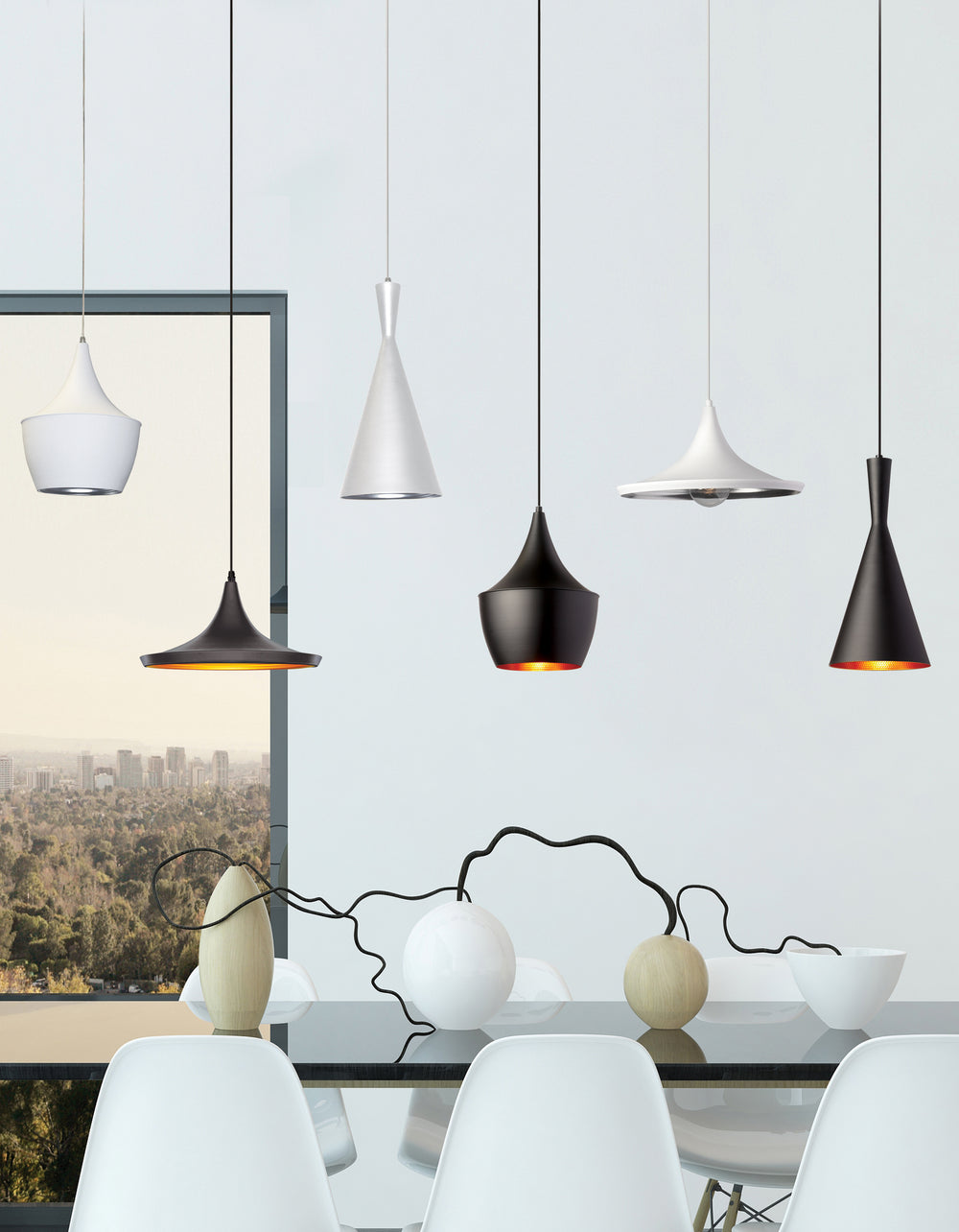 Helsinki 1 Light Incandescent Pendant by Dainolite - view 2