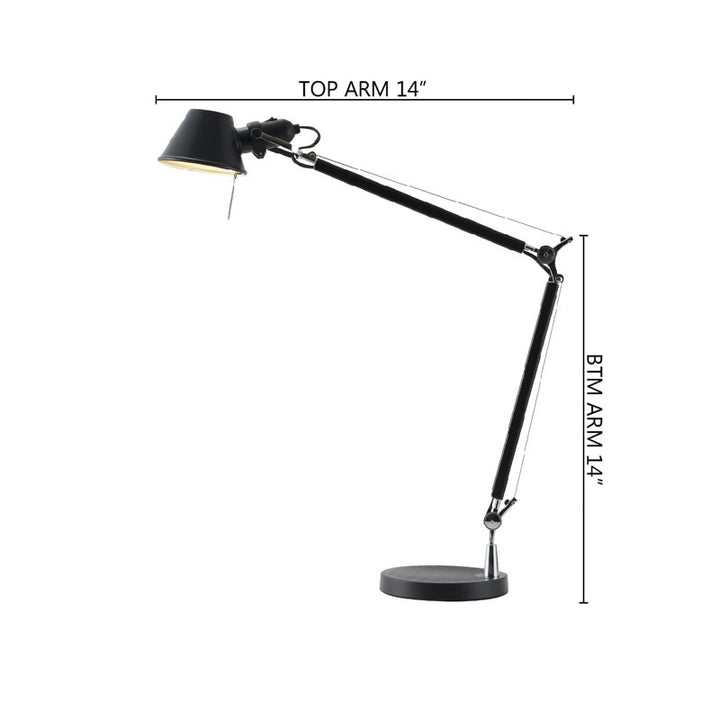 Black Table Lamp by Bethel - view 3