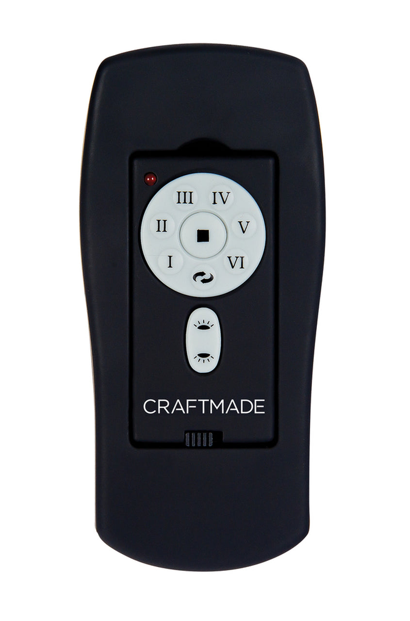 6-Speed control, Up-light, Down-light and Reverse functions with ICS-CLAMSHELL, IDC-REMOTE, by Craftmade