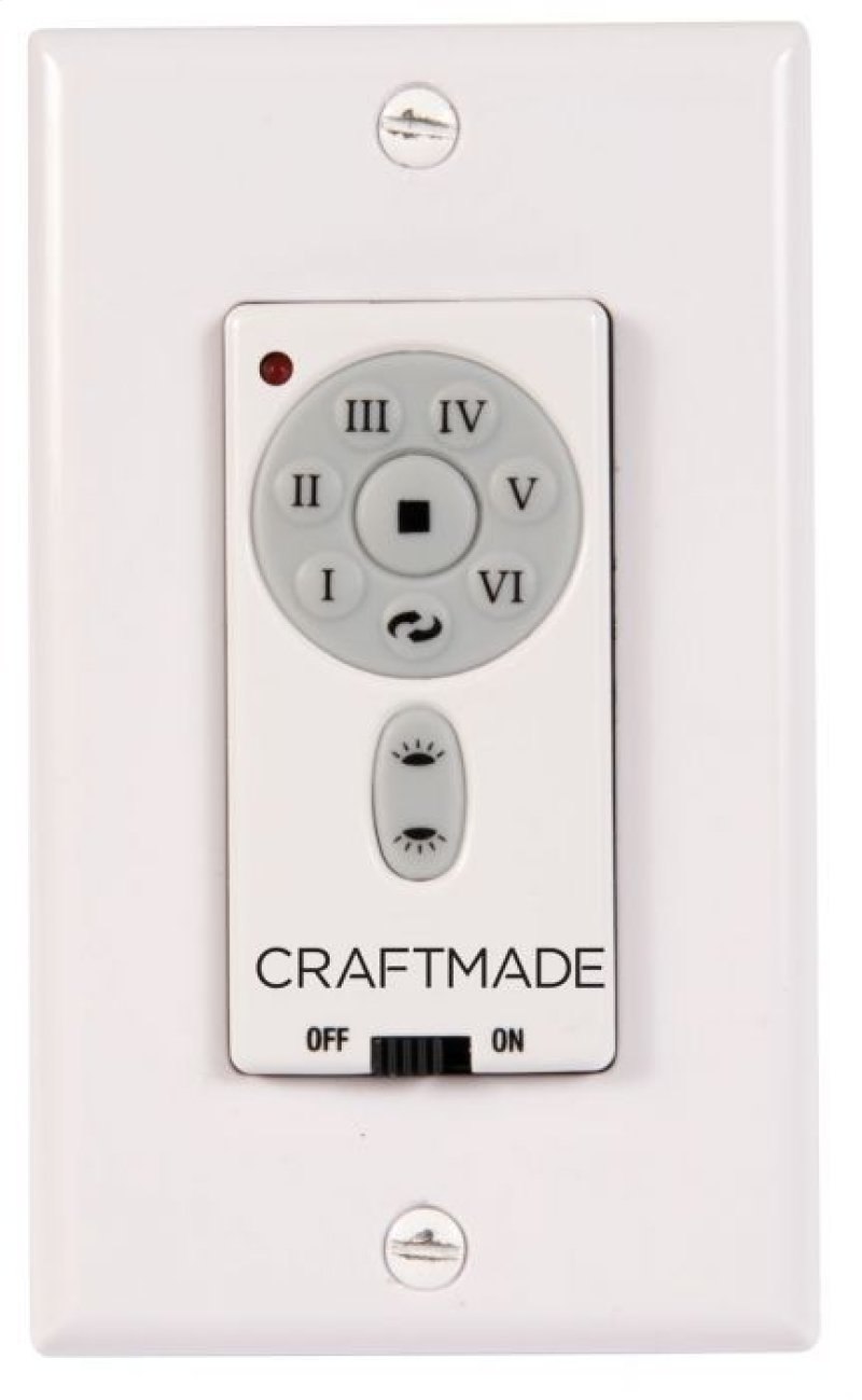 6 Speed IDC Wall Control by Craftmade