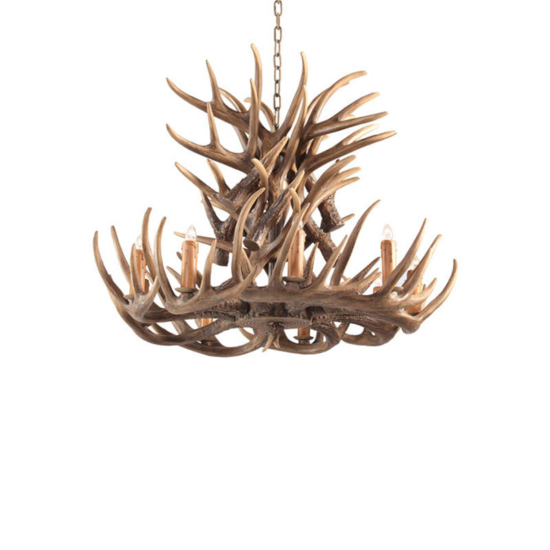 Polyresin Antler Chandelier by Bethel