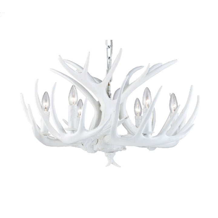 Brown Table Lamp in White by Bethel