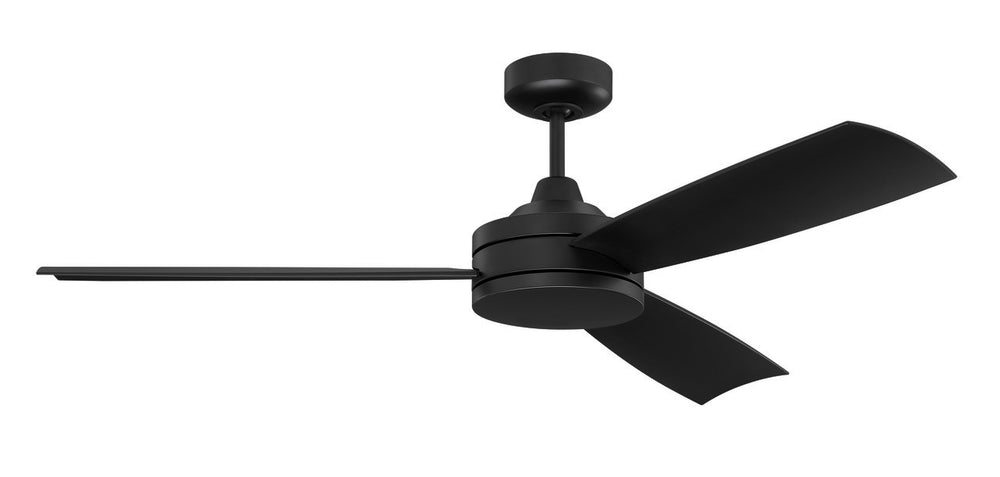 Inspo Ceiling Fan in Flat Black by Craftmade