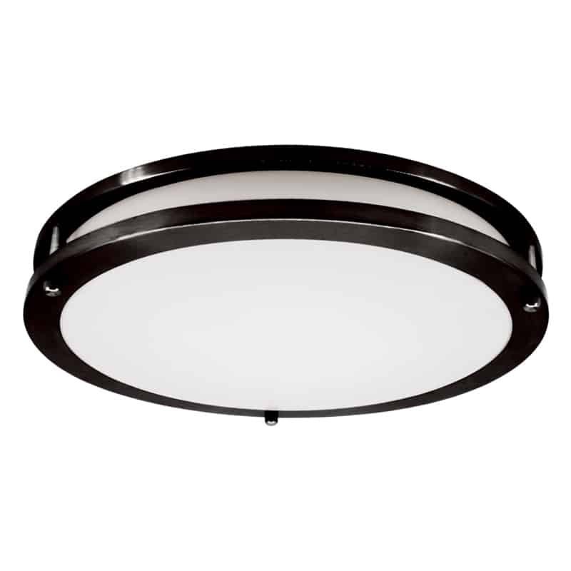 LED Slim Flush Mount - 5Way CCT &amp; Power Adjustable