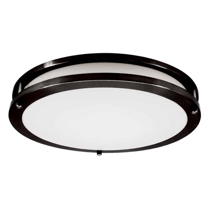 LED Slim Flush Mount - 5Way CCT &amp; Power Adjustable