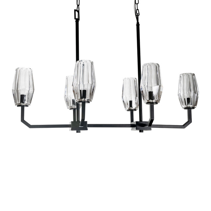 Vespera Chandelier in Black by Russell