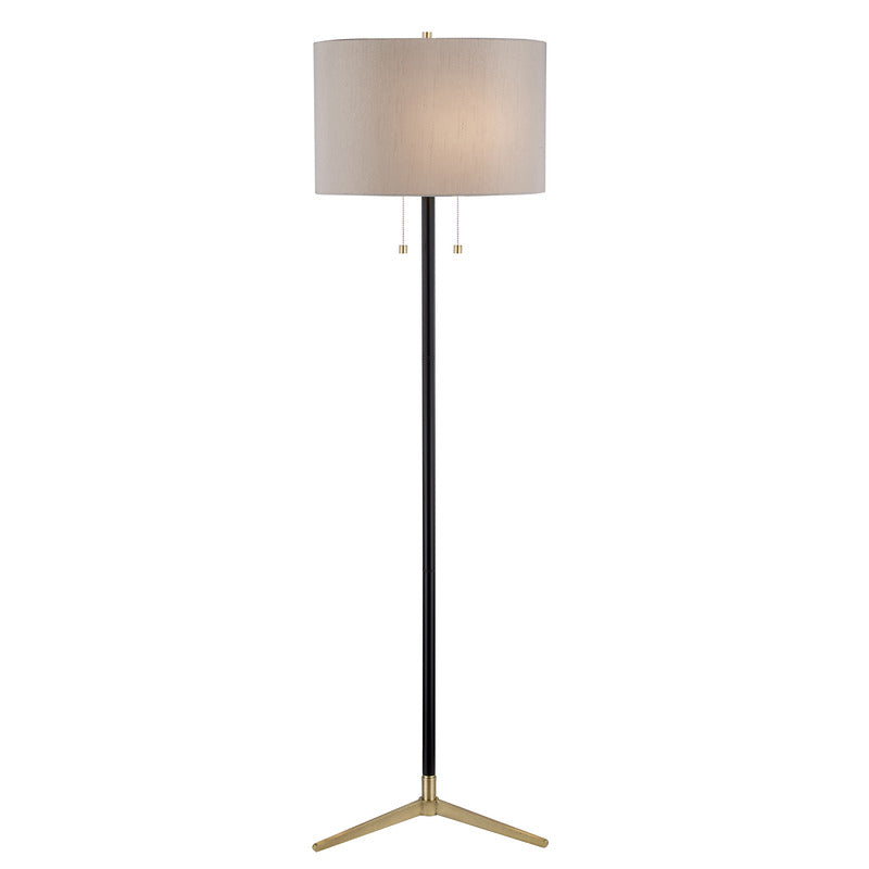 Antique Brass Floor Lamp by Bethel