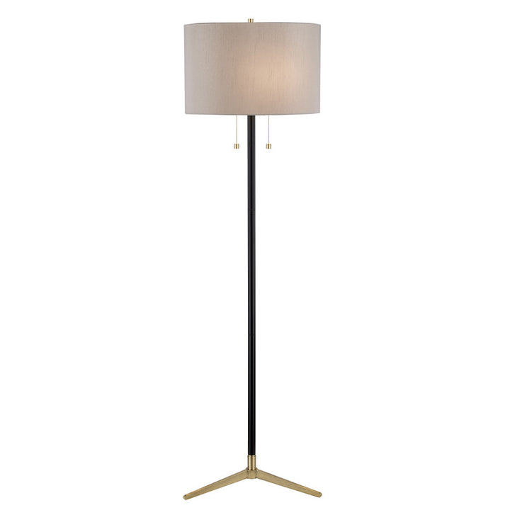 Antique Brass Floor Lamp by Bethel