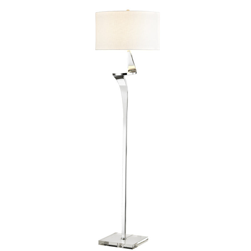 Chrome Floor Lamp by Bethel