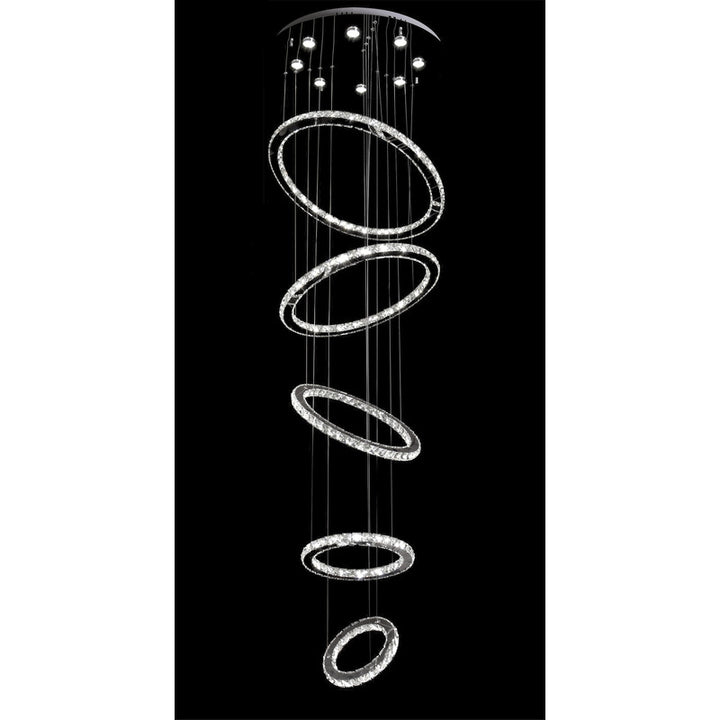 Chrome Crystal Chandelier (JP02) by Bethel