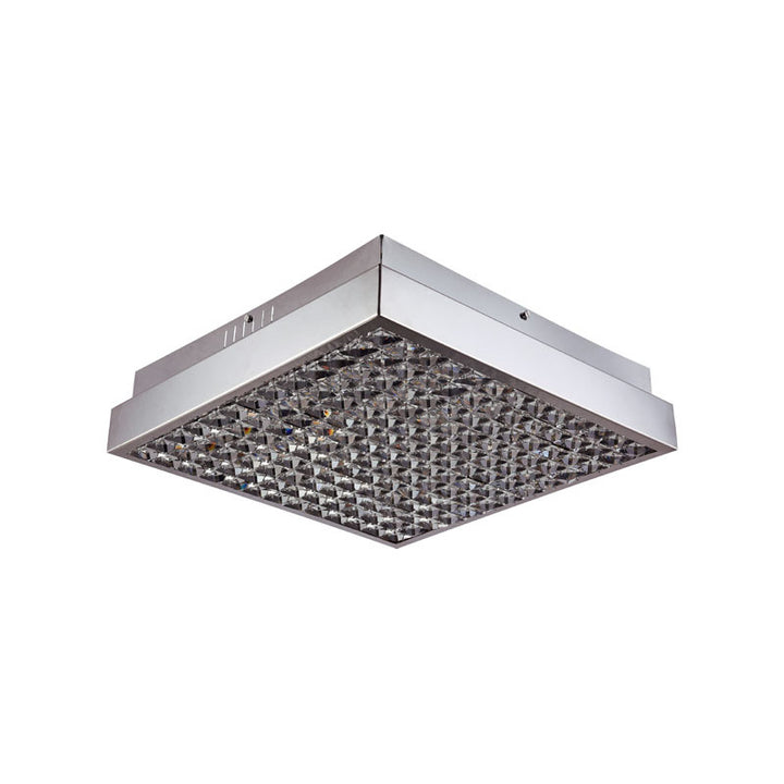 Chrome Crystal Flush Mount (JP15) by Bethel - view 2