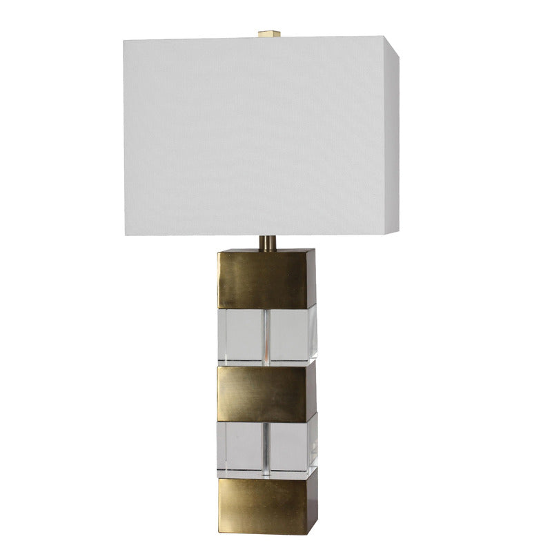 Crystal Table Lamp by Bethel