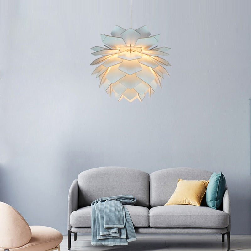 Natural Frame Artichoke Ceiling Fixture by Bethel - view 18