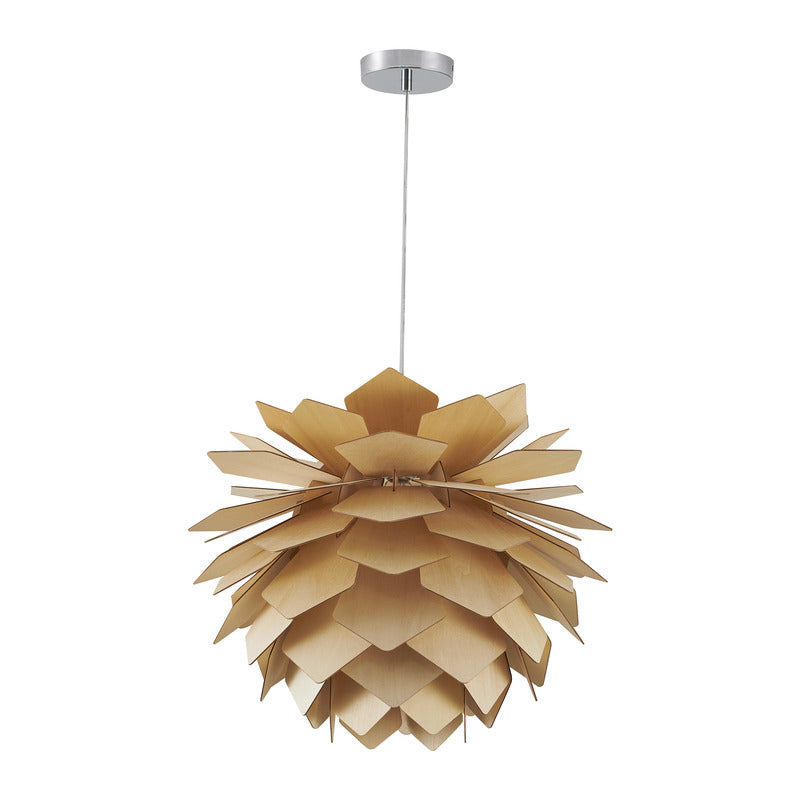 Natural Frame Artichoke Ceiling Fixture by Bethel - view 14