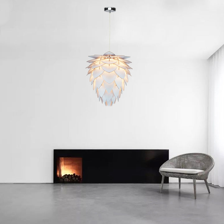 Natural Frame Artichoke Ceiling Fixture by Bethel - view 8