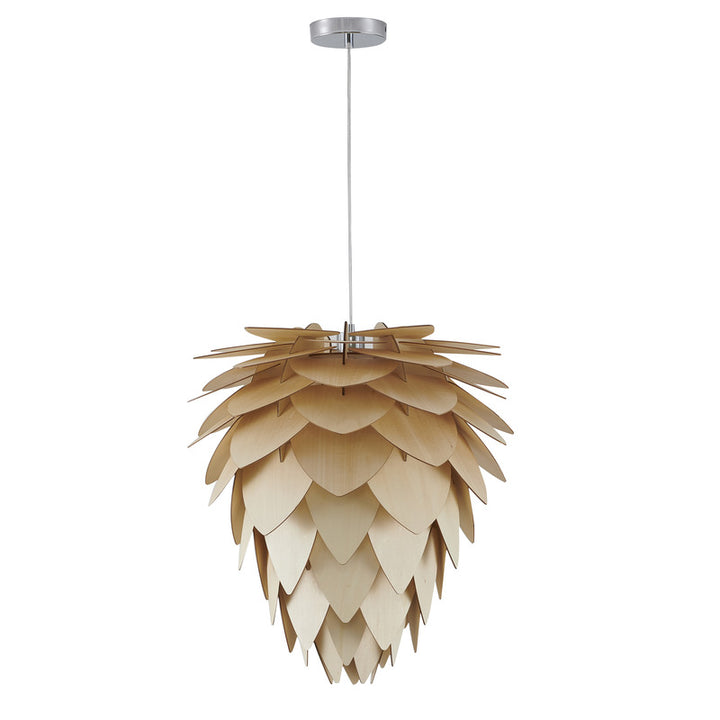 Natural Frame Artichoke Ceiling Fixture by Bethel - view 2