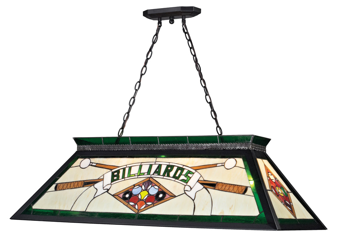 Tiffany Billiard - 4 Light Billiard Light