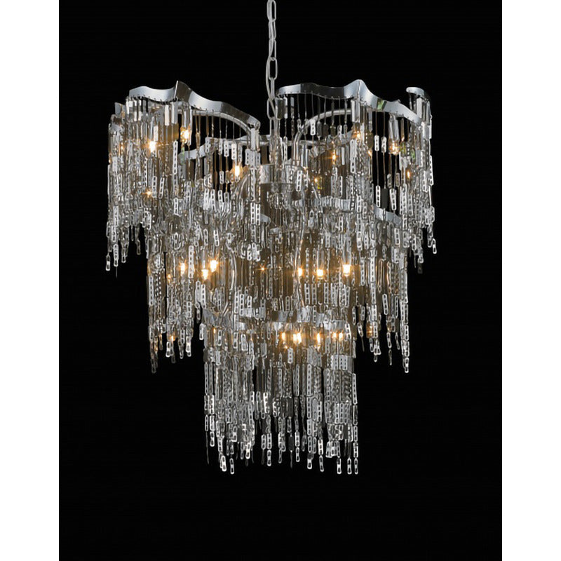Chrome Chandelier (KF81135) by Bethel