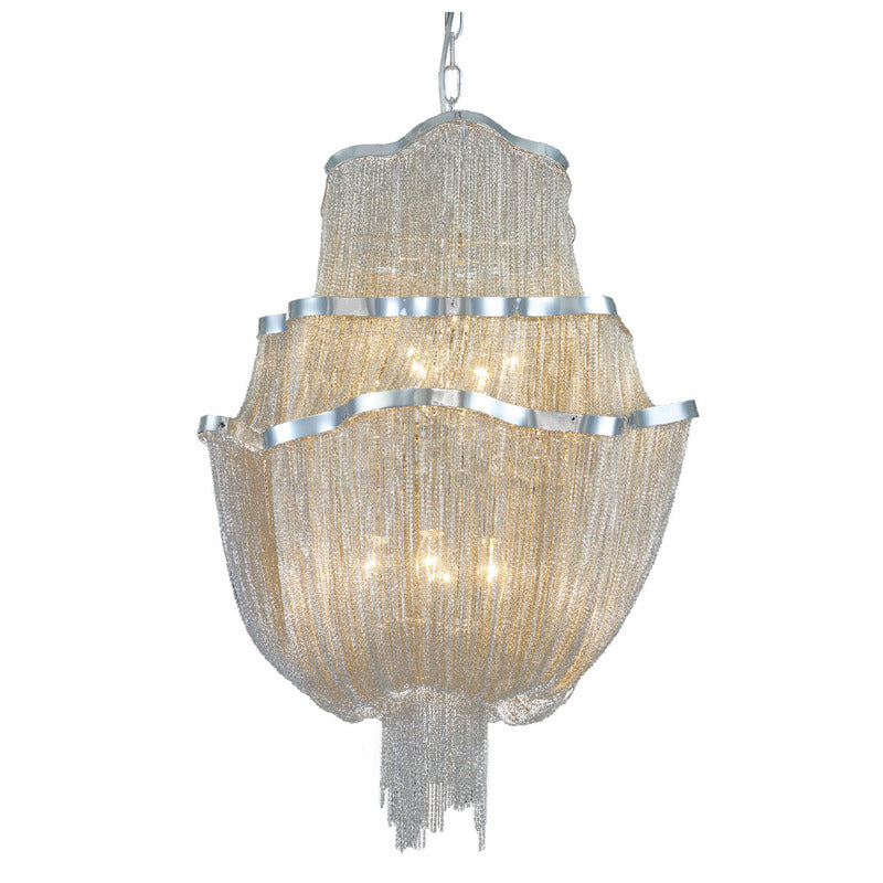 Iron Chandelier by Bethel