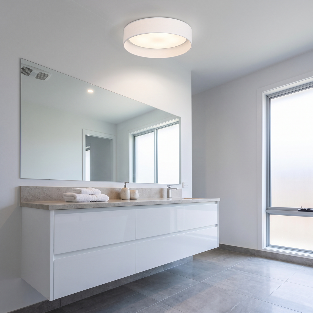 Kathleen 25W 5CCT Flush Mount by Dainolite - view 2