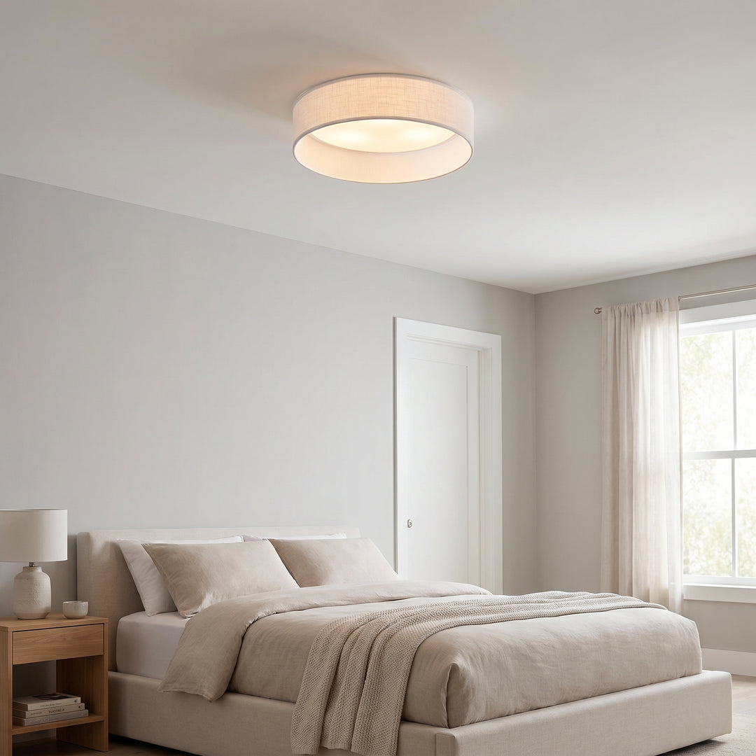 Kathleen 25W 5CCT Flush Mount by Dainolite - view 4