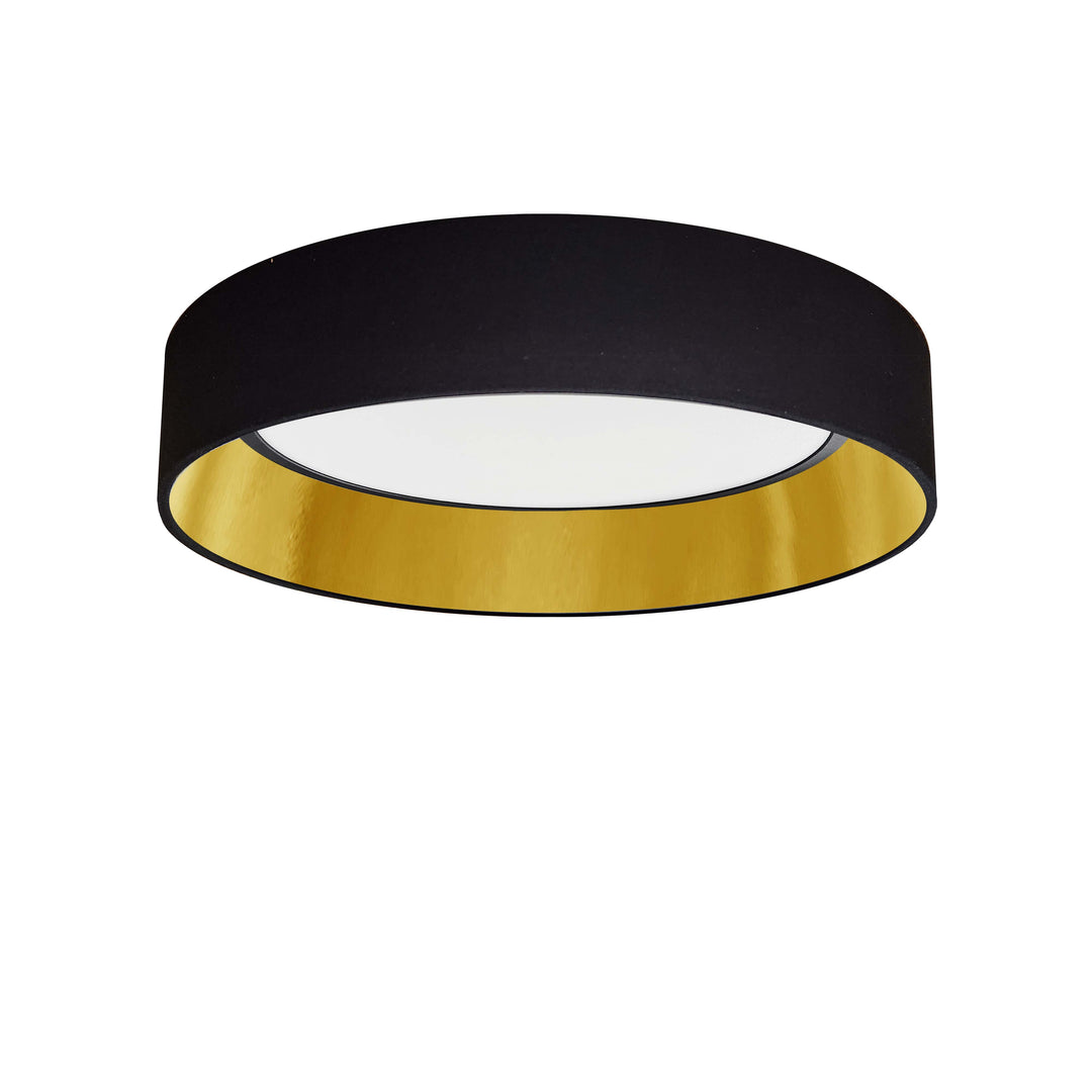 Kathleen 25W 5CCT Flush Mount in Black by Dainolite