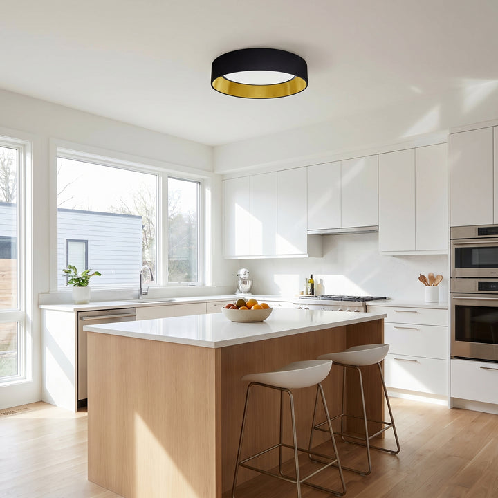 Kathleen 25W 5CCT Flush Mount by Dainolite - view 6