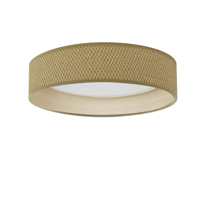 Kathleen 25W 5CCT Flush Mount in Natural by Dainolite