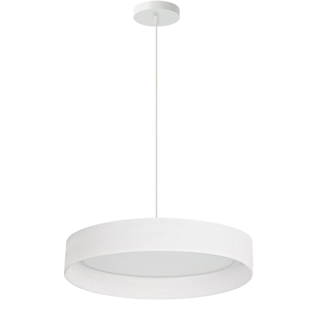 Kathleen 25W 5CCT Pendant in Eggshell by Dainolite