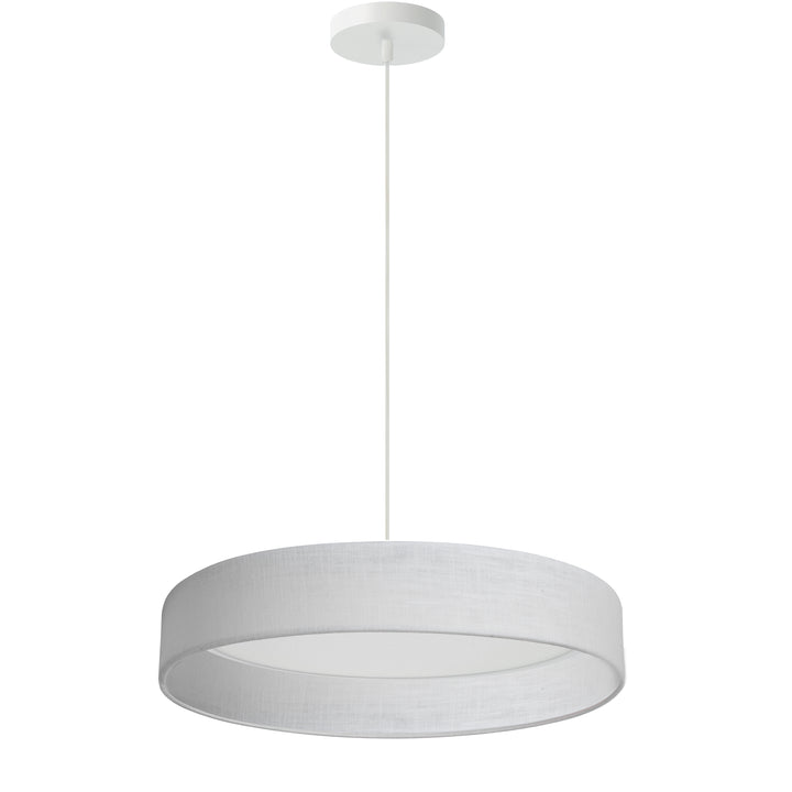 Kathleen 25W 5CCT Pendant in White by Dainolite