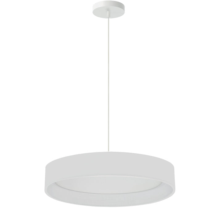 Kathleen 25W 5CCT Pendant in White by Dainolite