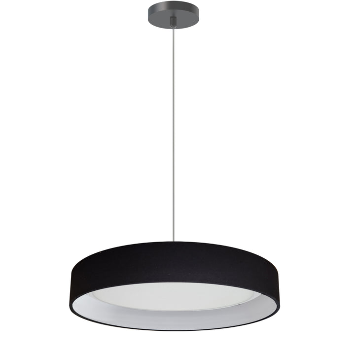 Kathleen 25W 5CCT Pendant in Black by Dainolite