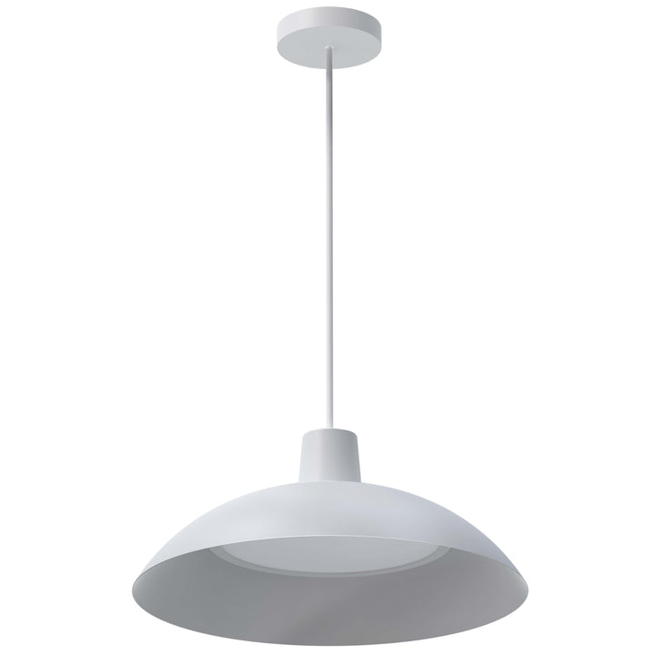 Kathleen 20W 5CCT Pendant in White by Dainolite
