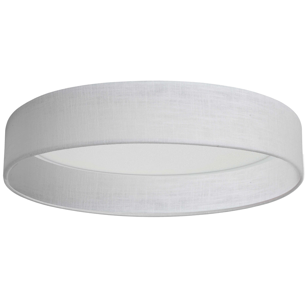 Kathleen 30W 5CCT Flush Mount in White by Dainolite