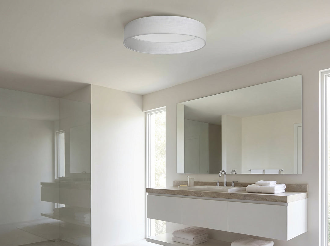 Kathleen 30W 5CCT Flush Mount by Dainolite - view 4