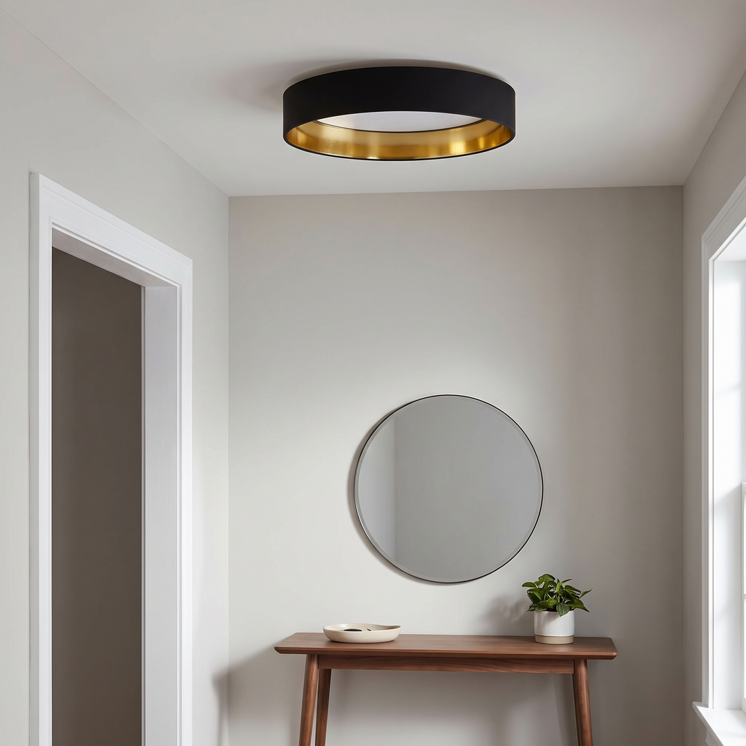 Kathleen 30W 5CCT Flush Mount by Dainolite - view 6