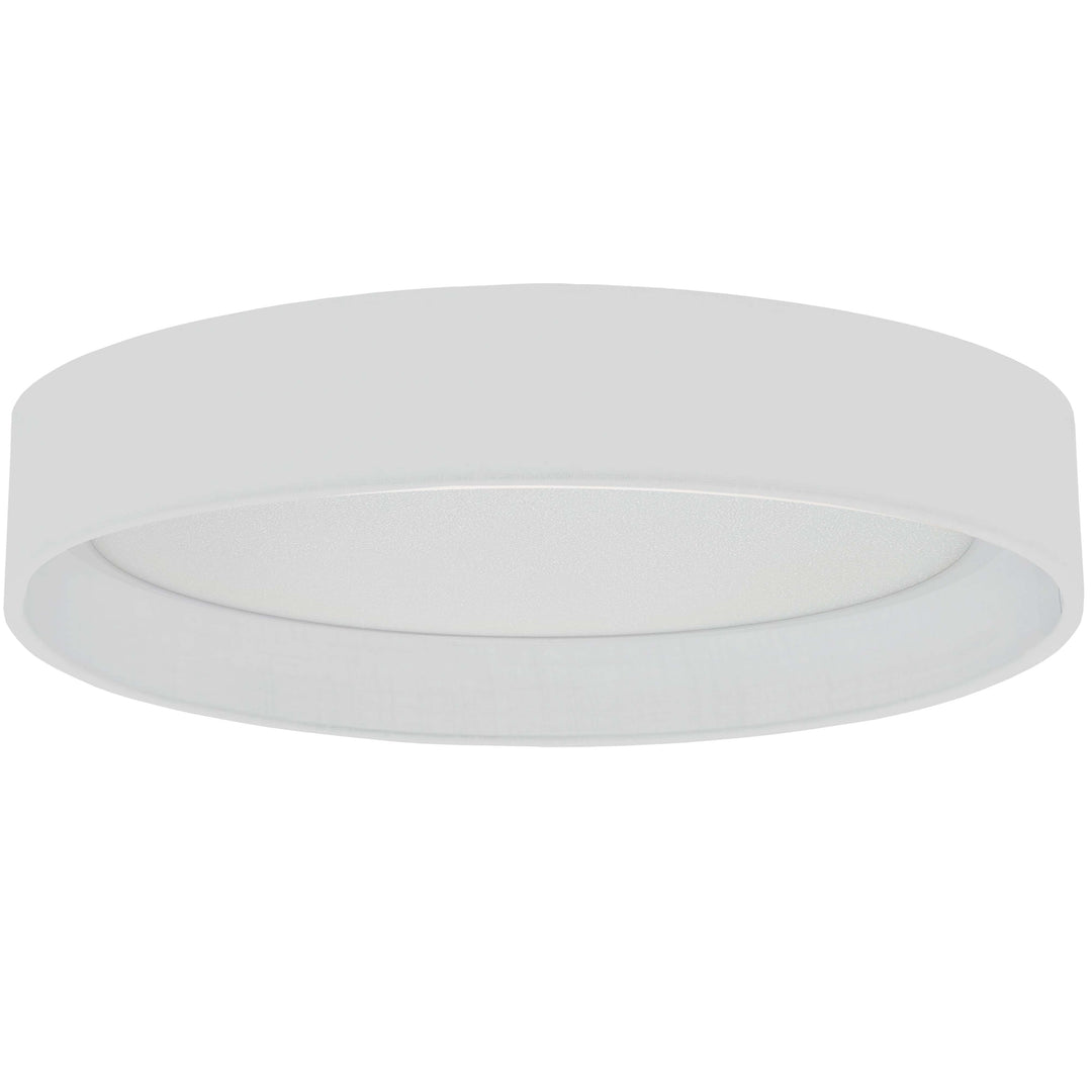 Kathleen 30W 5CCT Flush Mount in White by Dainolite