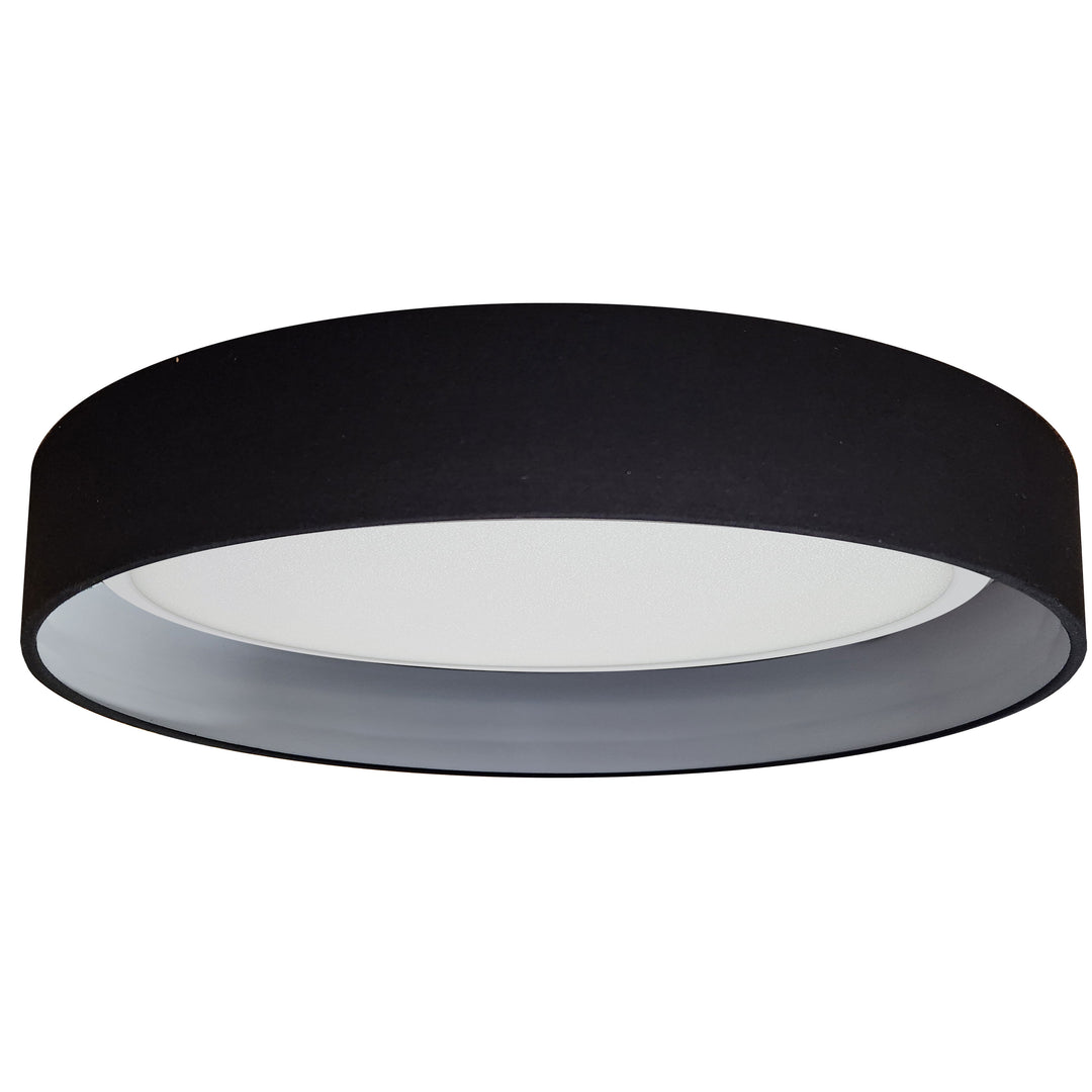 Kathleen 30W 5CCT Flush Mount in Black by Dainolite